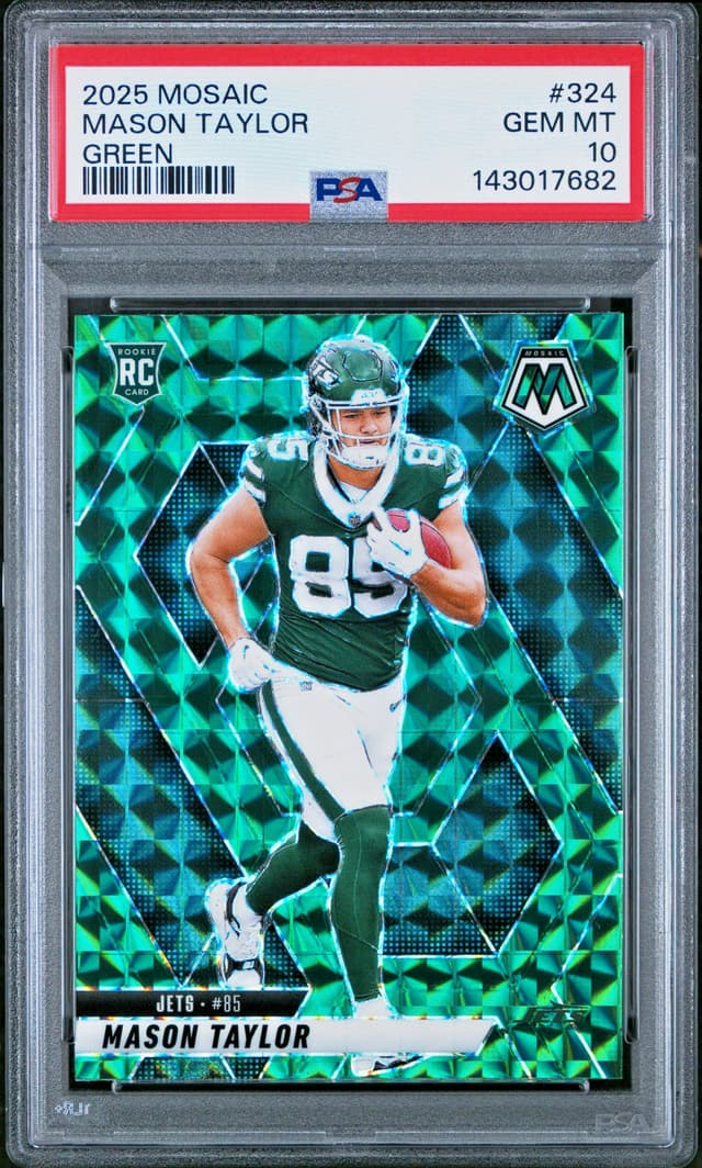 Mason Taylor Panini Mosaic #324 Green
