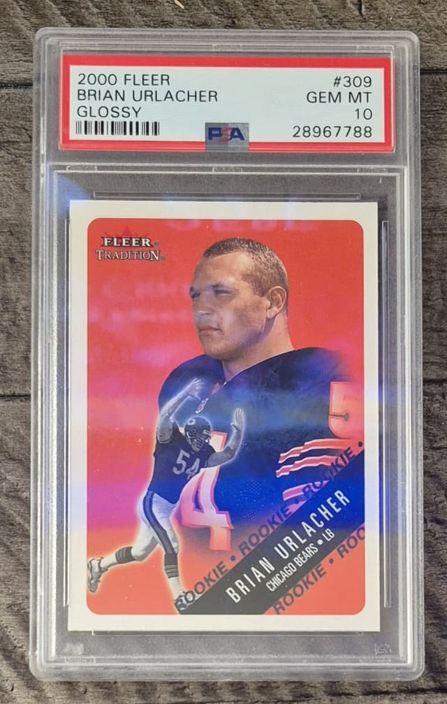 Brian Urlacher Fleer #309 Glossy