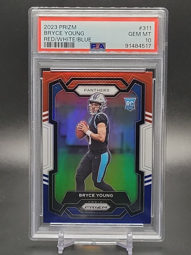 Bryce Young Panini Prizm #311 Red/White/Blue Prizm