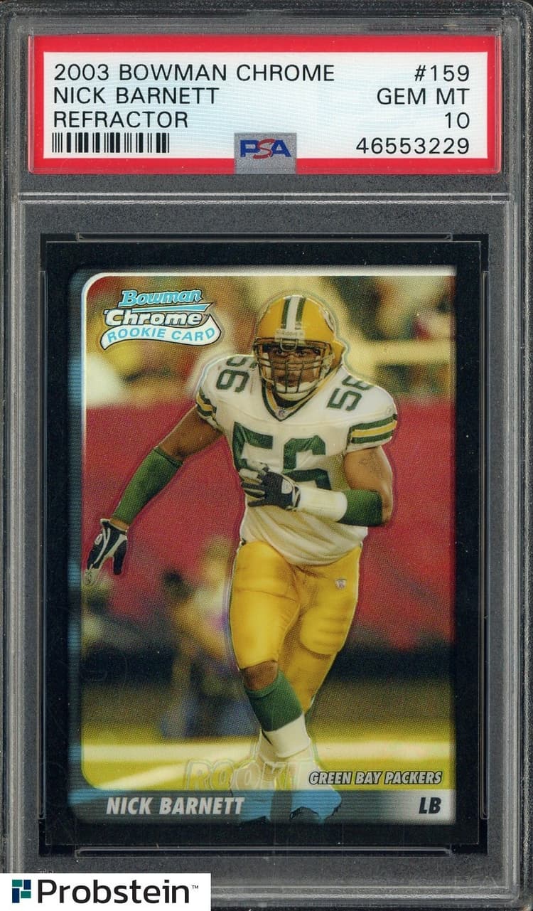 Nick Barnett card image