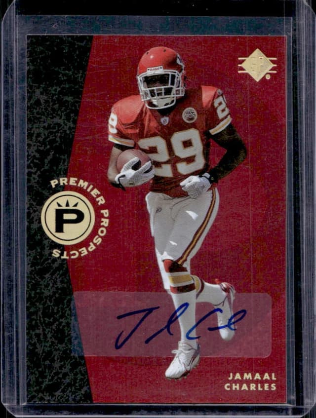Jamaal Charles SP Rookie Edition #329 1994 SP Rookie Edition-Autograph