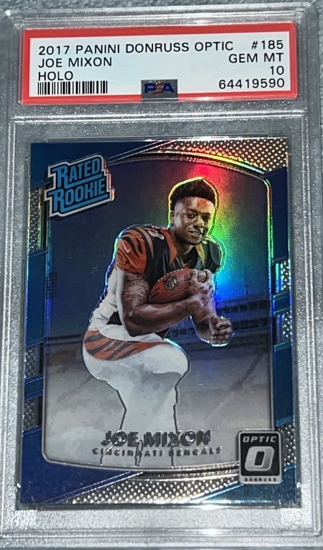 Joe Mixon Panini Donruss Optic #185 Holo