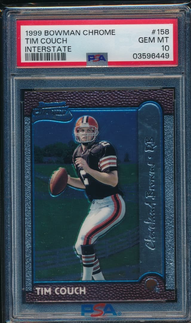 Tim Couch Bowman Chrome #158 Interstate