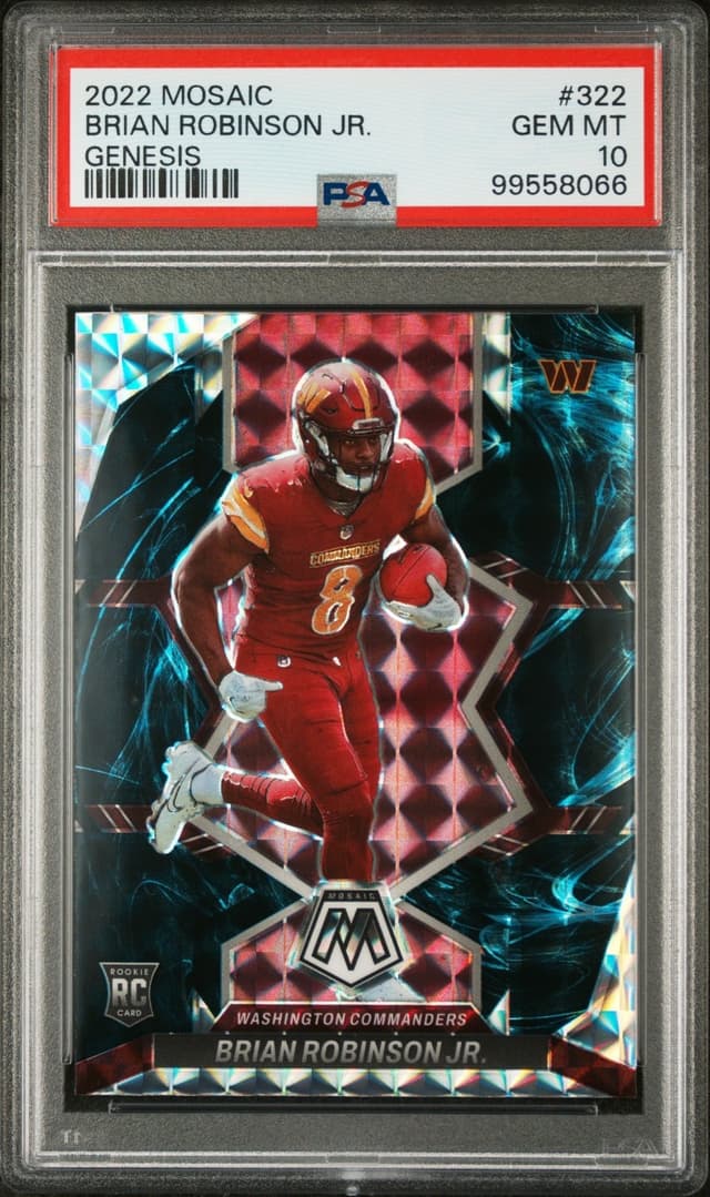 Brian Robinson Jr. Panini Mosaic #322 Genesis