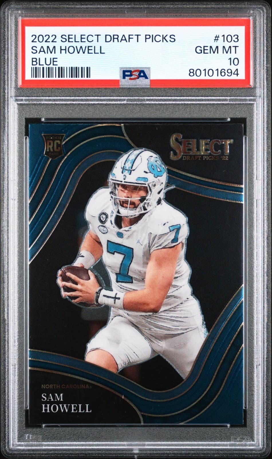 Sam Howell Panini Select Draft Picks #103 Base