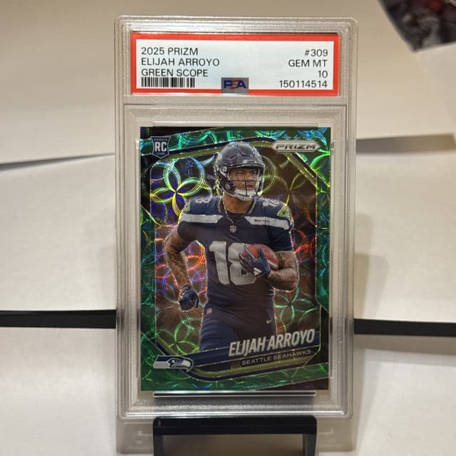 Elijah Arroyo Panini Prizm #309 Green Scope