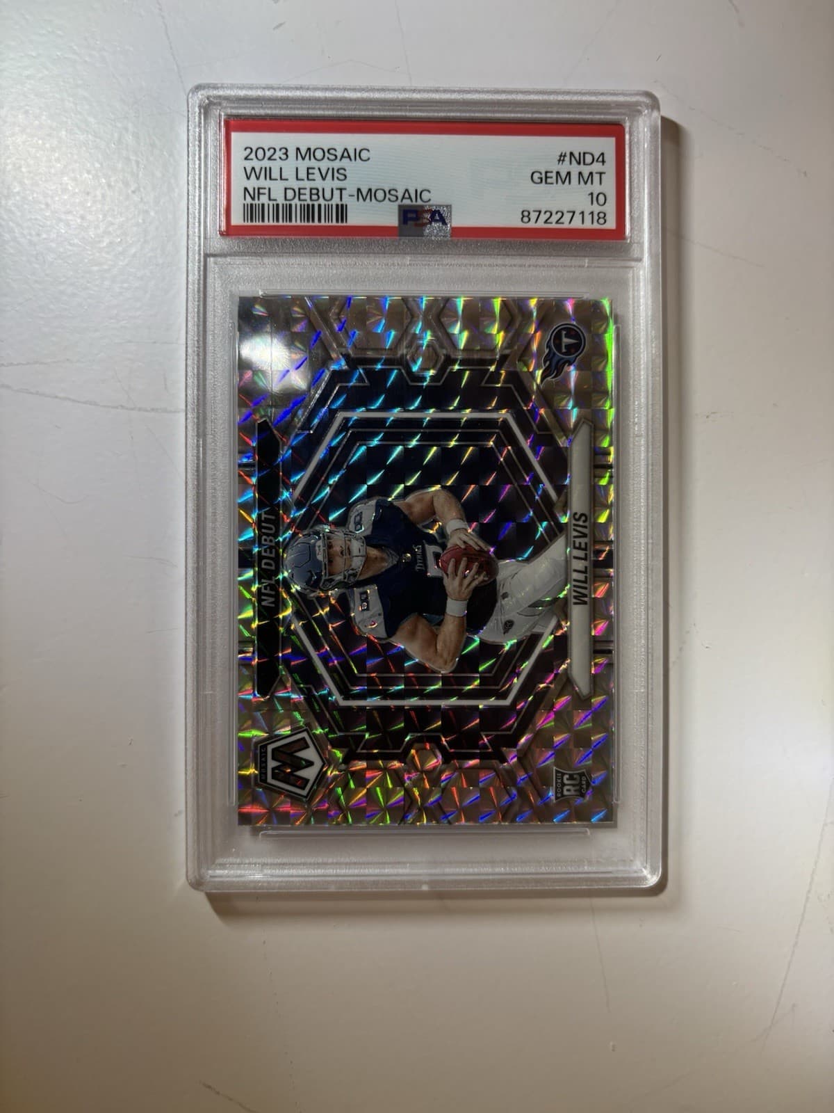 Will Levis Panini Mosaic NFL Debut #ND4 Base