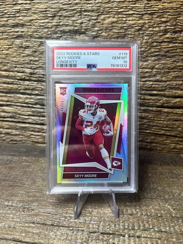 Skyy Moore Panini Rookies & Stars #119 Longevity