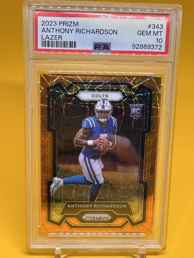 Anthony Richardson Panini Prizm #343 Lazer Prizm