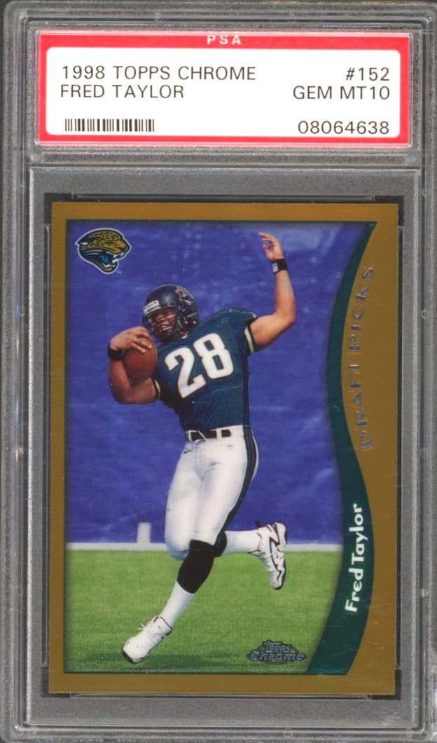 Fred Taylor Topps Chrome #152 Base