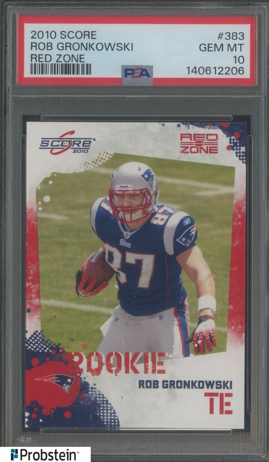 Rob Gronkowski Score #383 Red Zone