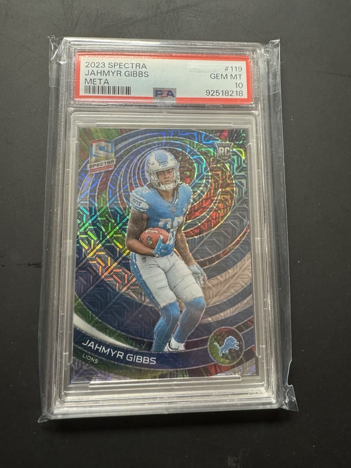 Jahmyr Gibbs Panini Spectra #119 Meta