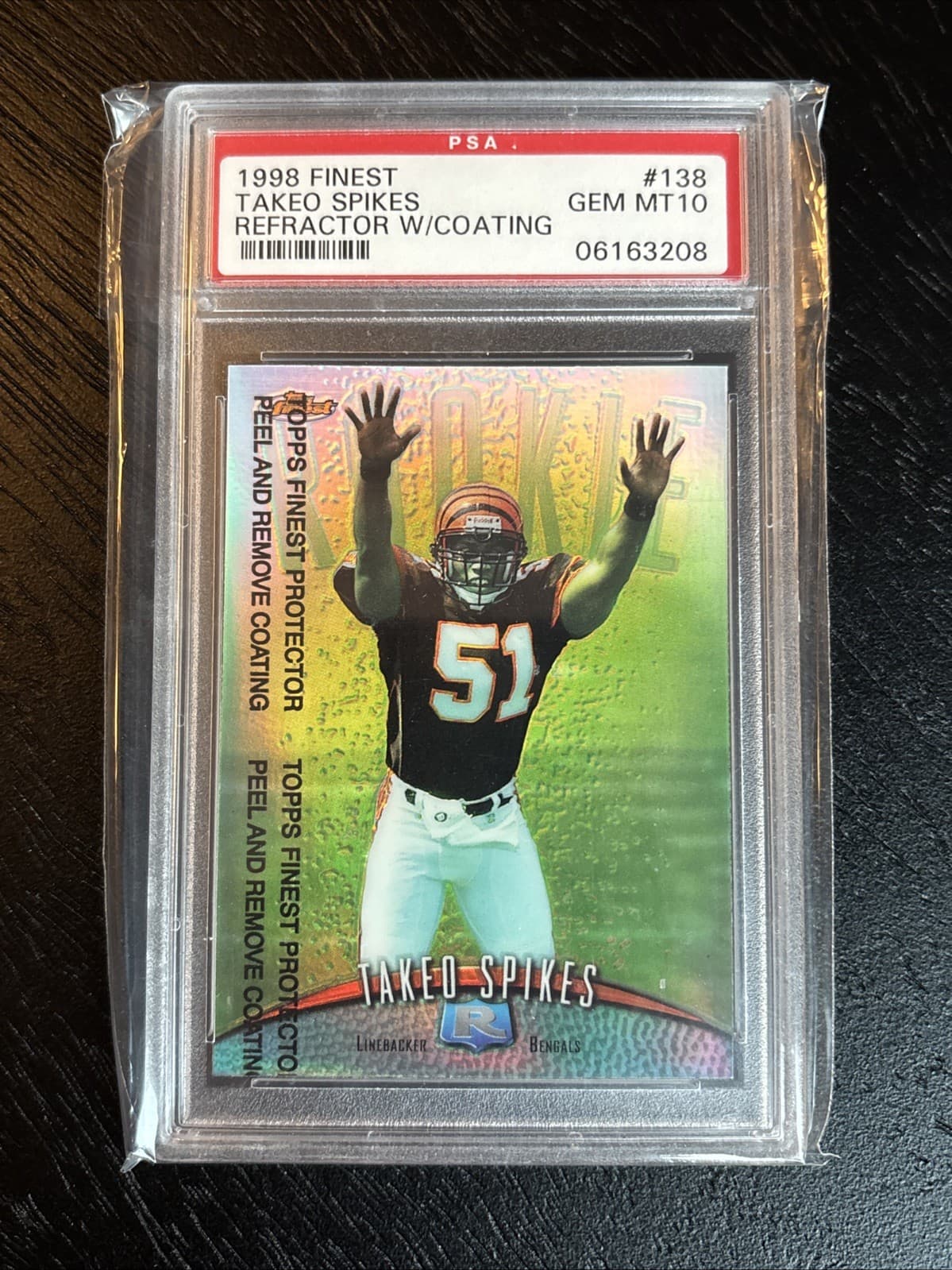 Takeo Spikes Finest #138 Refractor w/Coating