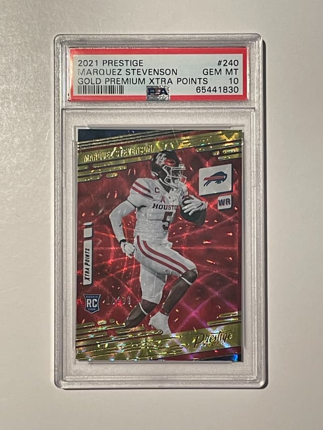 Marquez Stevenson Panini Prestige #240 Gold Premium Xtra Points