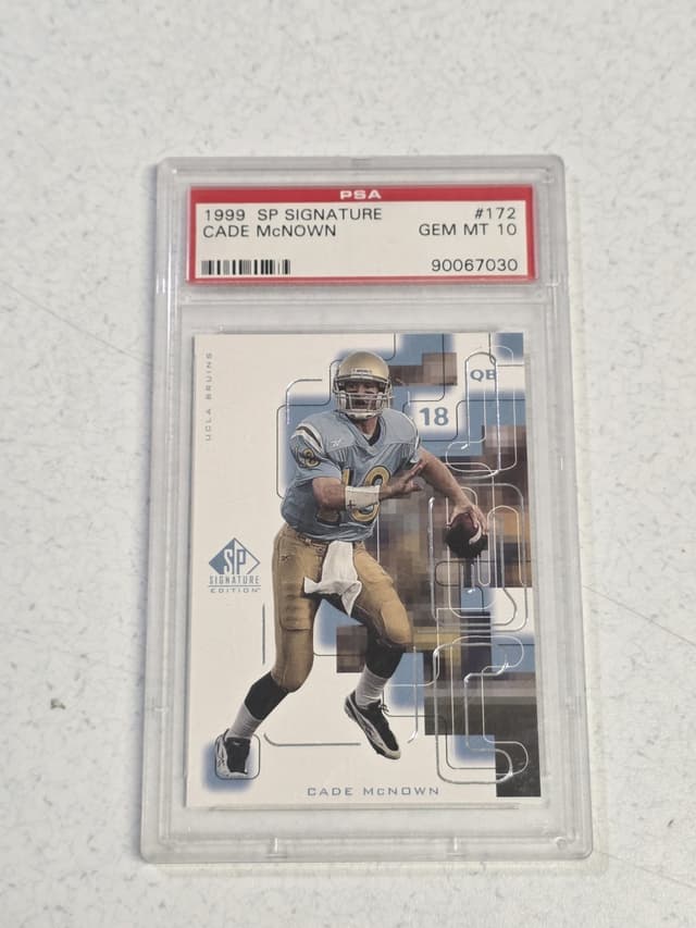 Cade McNown SP Signature #172 Base