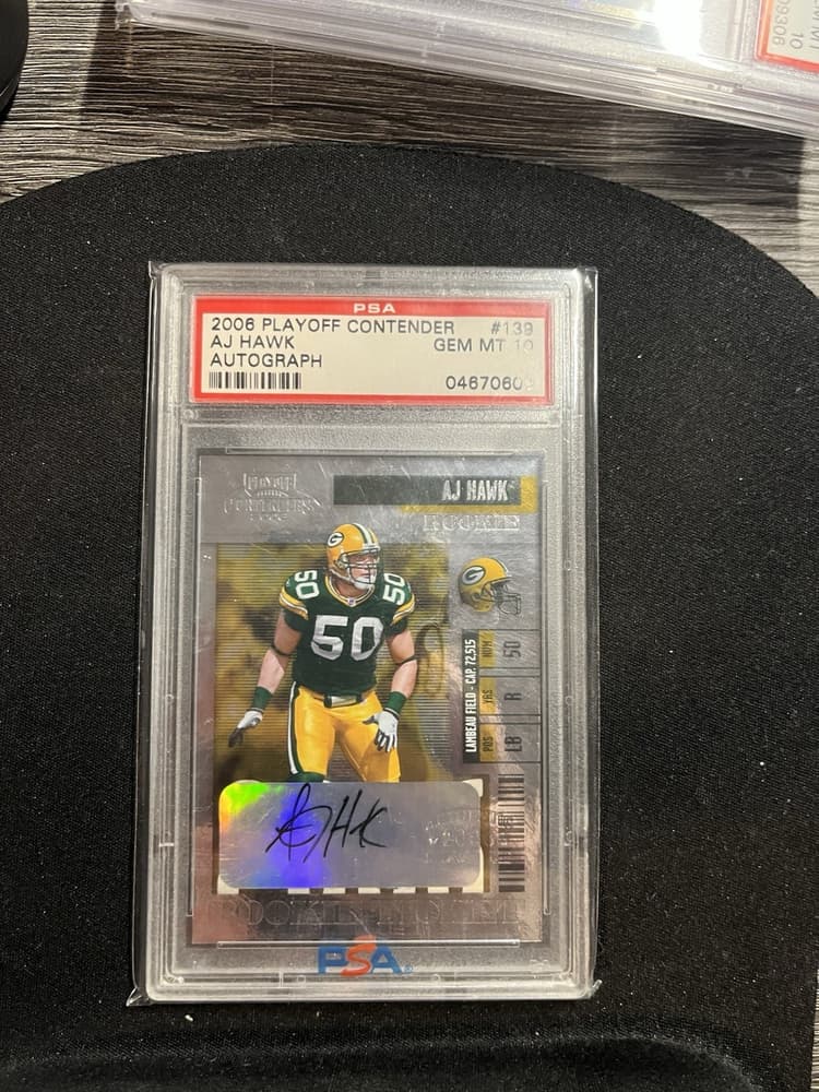 A.J. Hawk card image