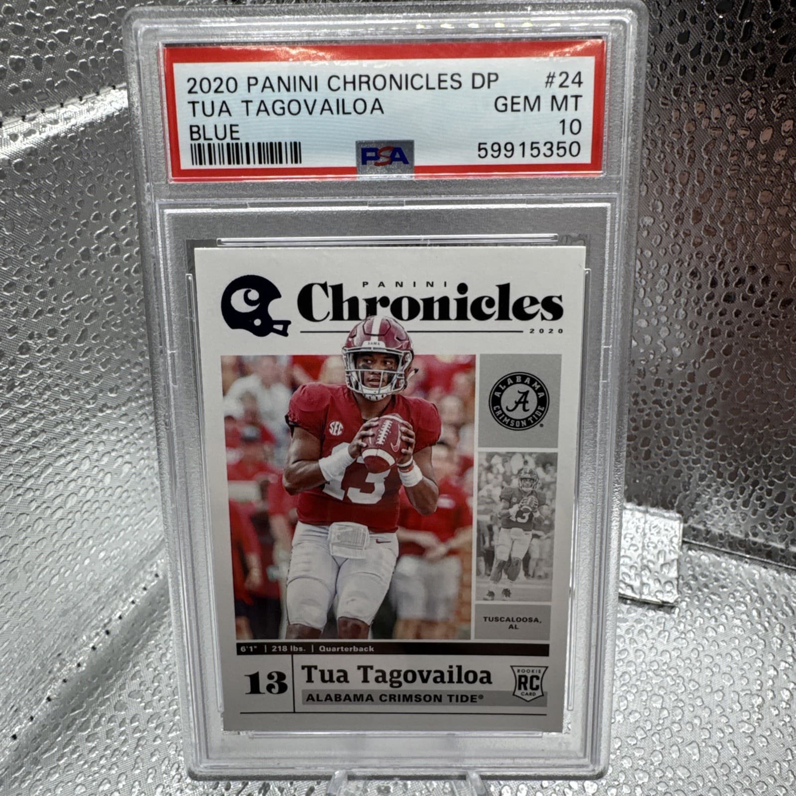 Tua Tagovailoa Panini Chronicles Draft Picks #24 Blue