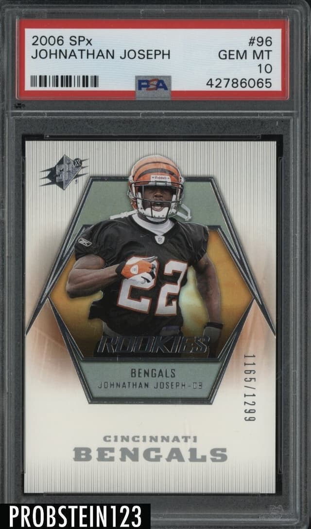 Johnathan Joseph Spx #96 Base