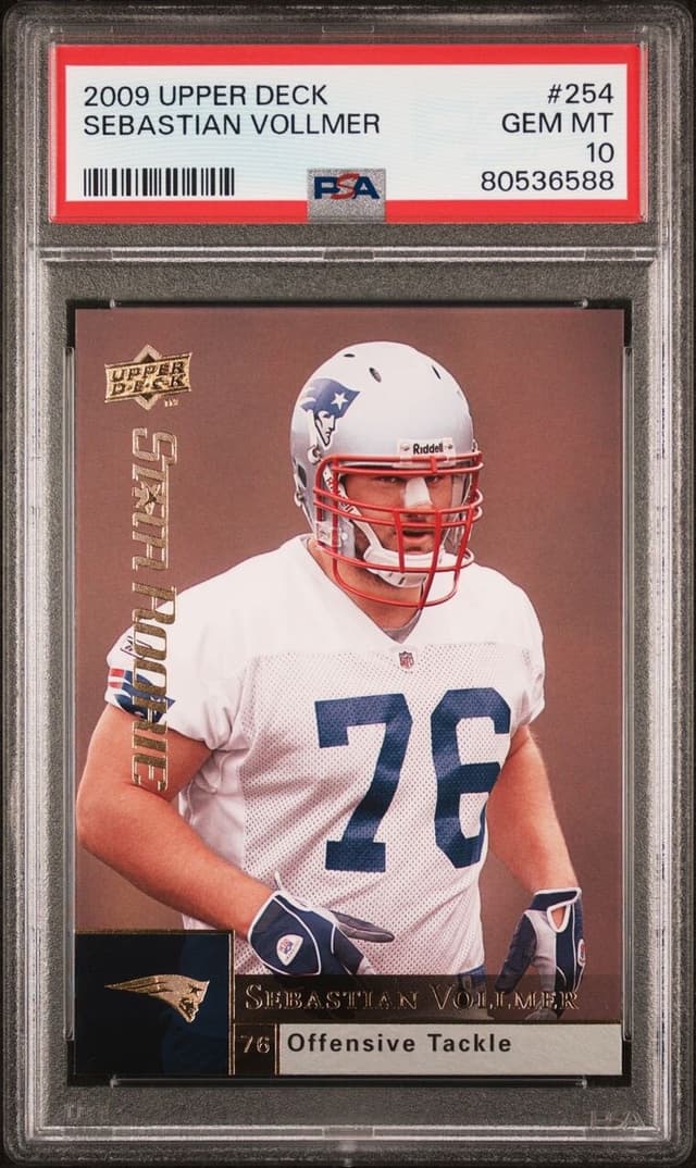 Sebastian Vollmer Upper Deck #254 Base