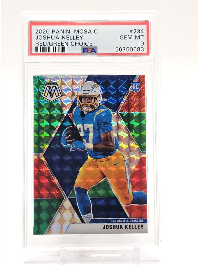 Joshua Kelley Panini Mosaic #234 Red/Green Choice