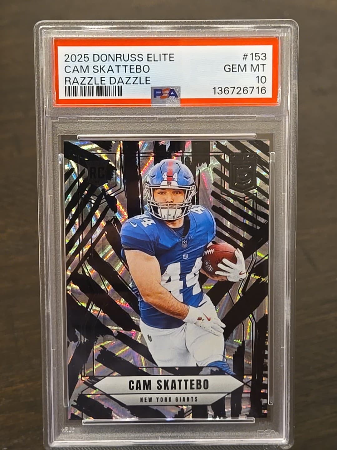 Cam Skattebo Panini Donruss Elite #153 Razzle Dazzle