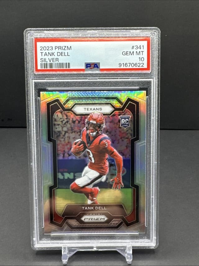 Tank Dell Panini Prizm #341 Silver Prizm