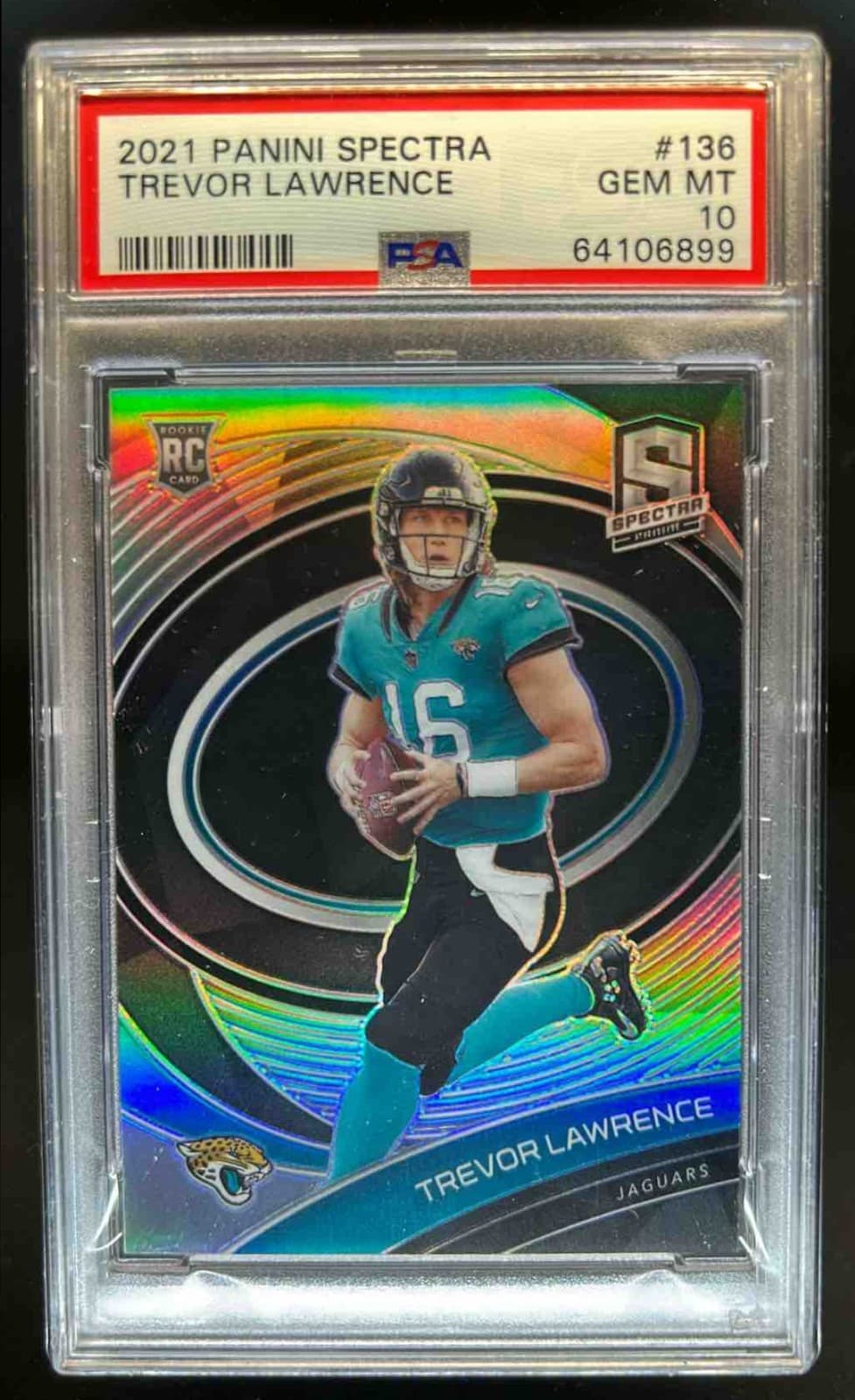 Trevor Lawrence Panini Spectra #136 Base