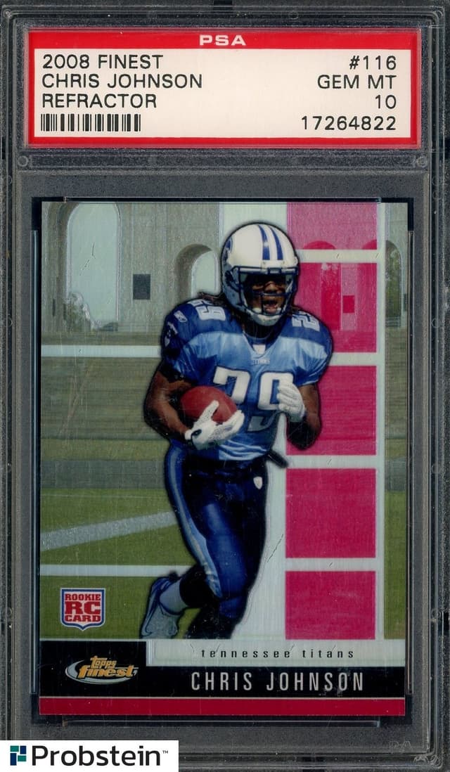 Chris Johnson Finest #116 Refractor