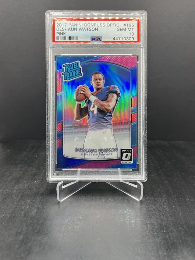 Deshaun Watson Panini Donruss Optic #195 Pink