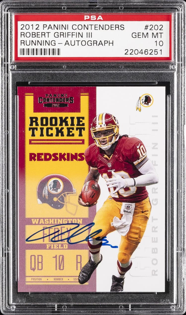 Robert Griffin III card image