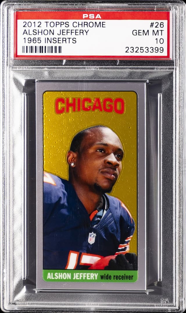Alshon Jeffery Topps Chrome 1965 Inserts #26 Base