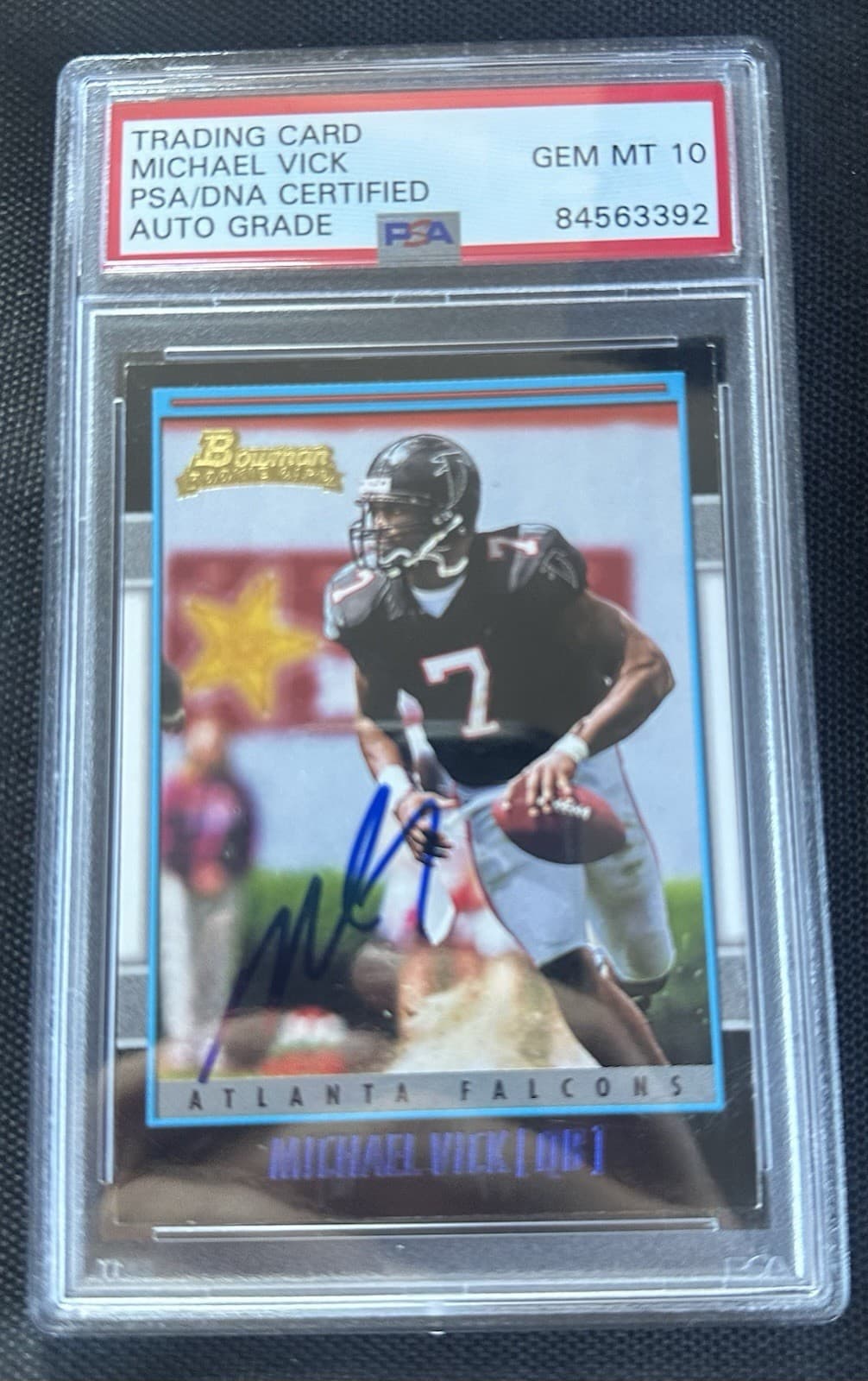 Michael Vick Bowman #200 Rookie Autograph