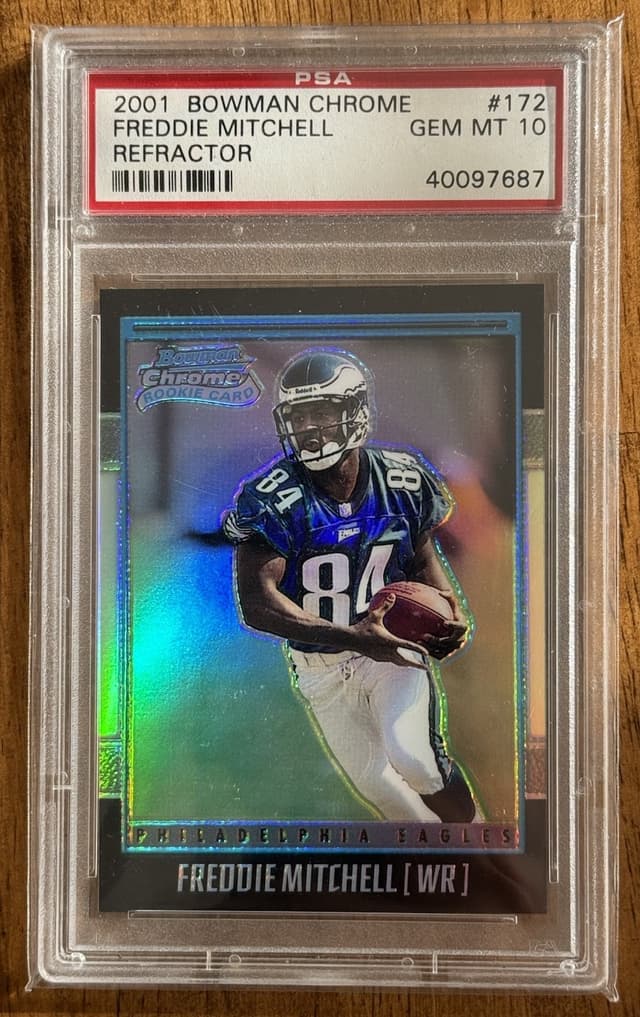 Freddie Mitchell Bowman Chrome #172 Refractor