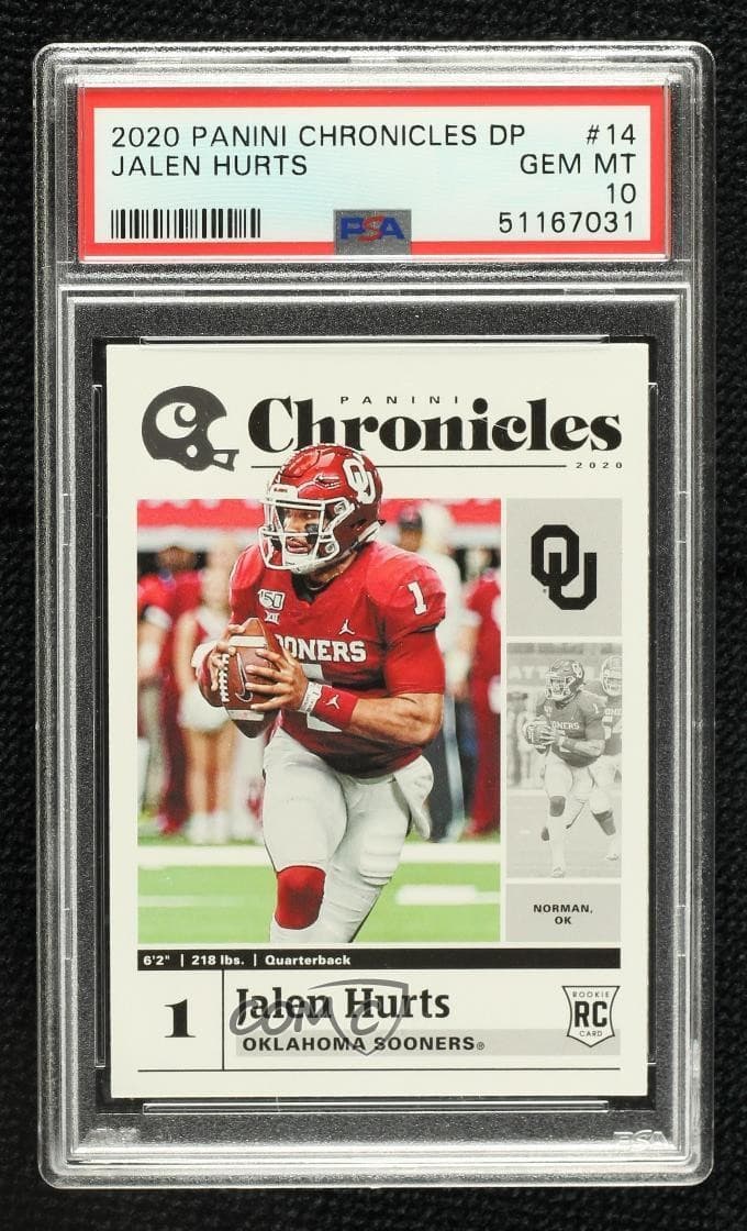Jalen Hurts Panini Chronicles Draft Picks #14 Base