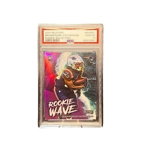Rhamondre Stevenson Panini Playoff Rookie Wave #RWRST Base