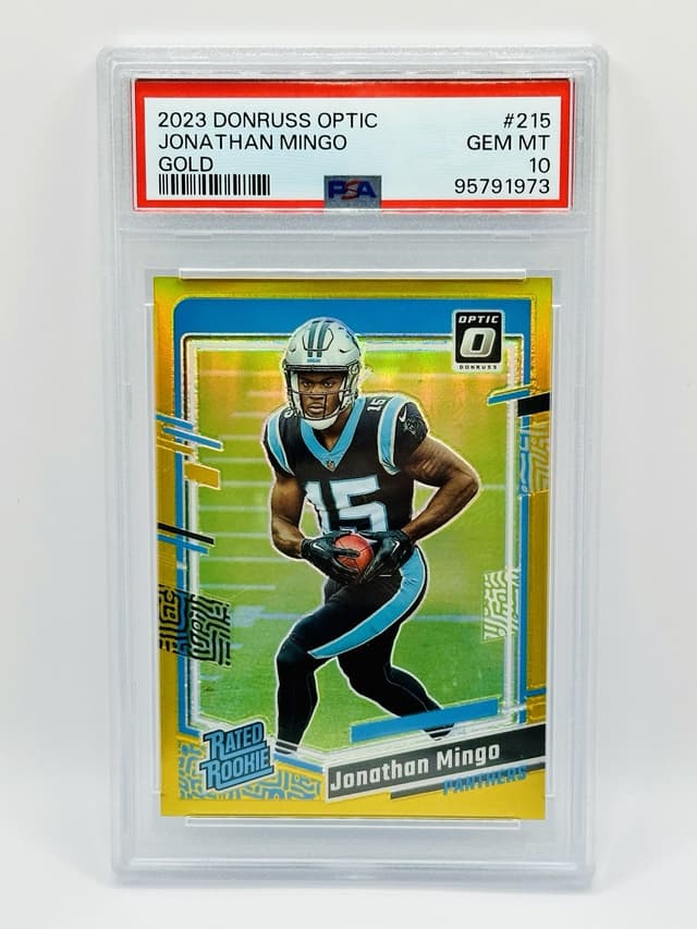 Jonathan Mingo Panini Donruss Optic #215 Gold