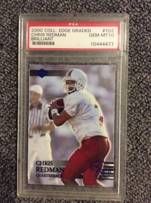 Chris Redman Collector's Edge Graded #102 Brilliant