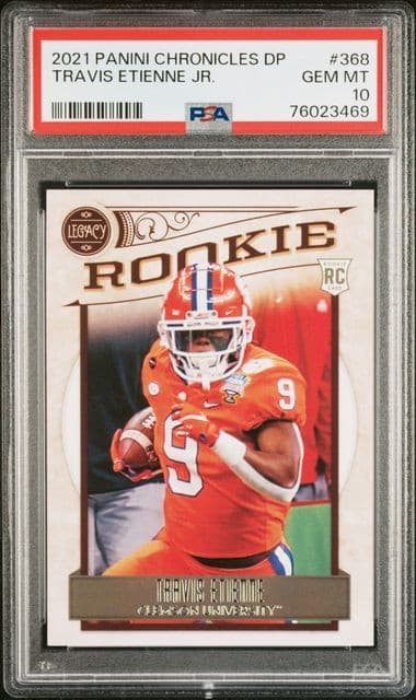 Travis Etienne Panini Chronicles Draft Picks #368 Base