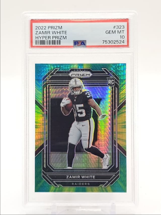 Zamir White Panini Prizm #323 Hyper Prizm