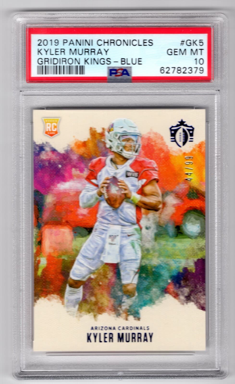 Kyler Murray Panini Chronicles Gridiron Kings #GK5 Blue