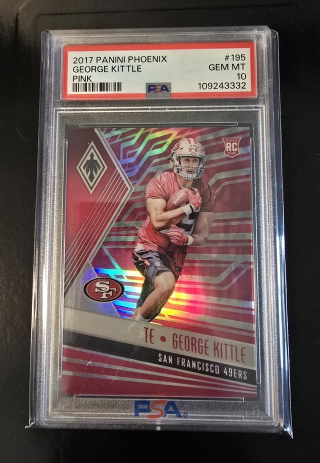 George Kittle Panini Phoenix #195 Pink