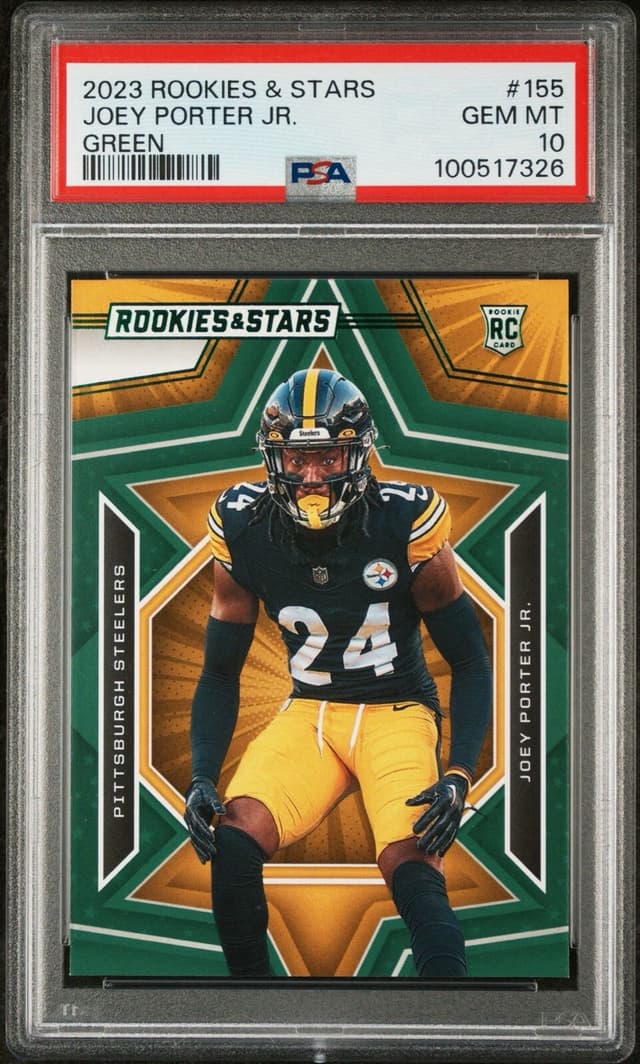 Joey Porter Jr. Panini Rookies & Stars #155 Green