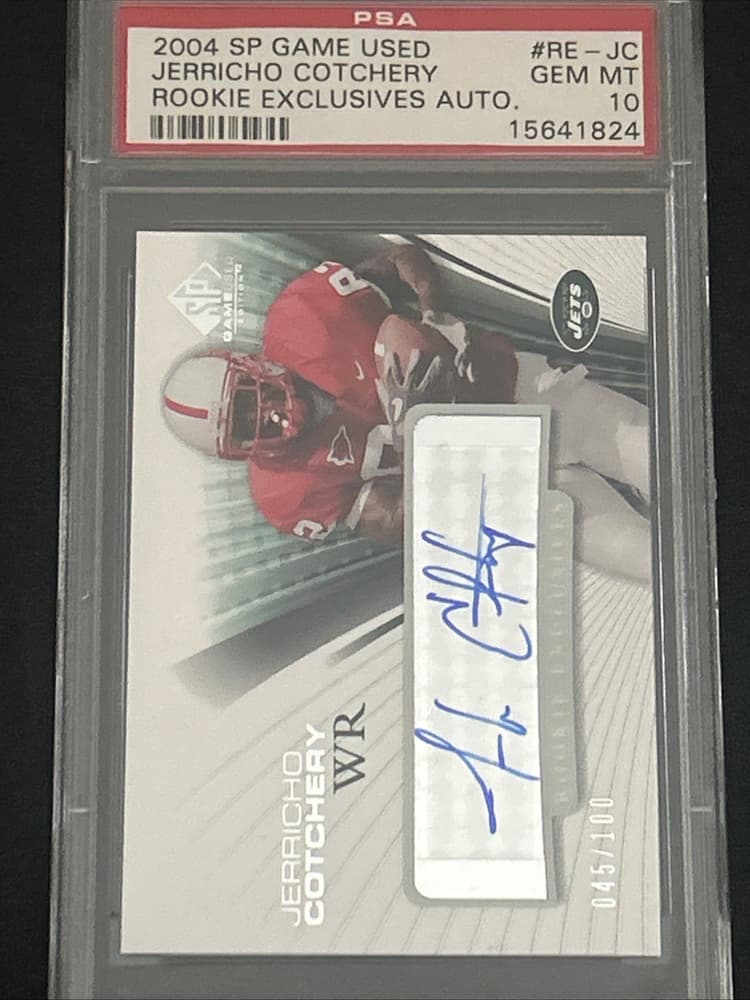 Jerricho Cotchery card image