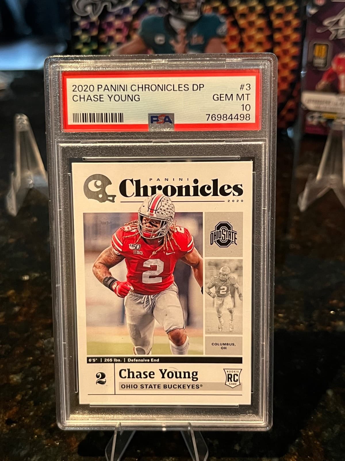 Chase Young Panini Chronicles Draft Picks #3 Base