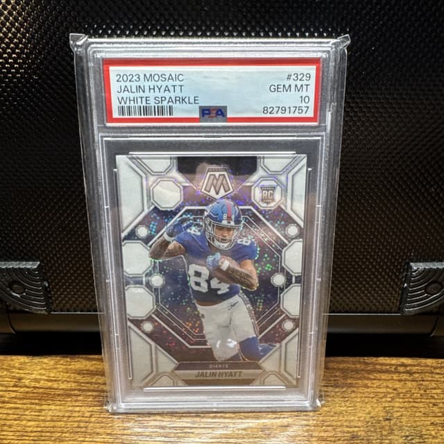 Jalin Hyatt Panini Mosaic #329 White Sparkle