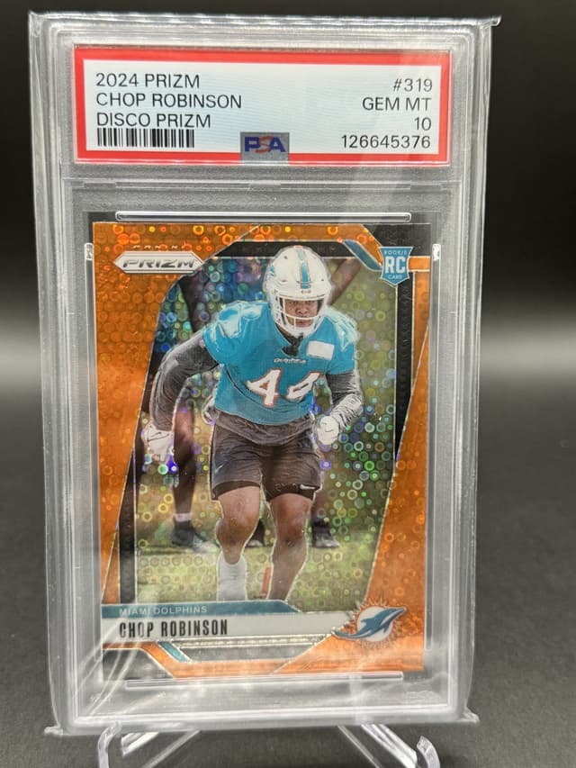 Chop Robinson Panini Prizm #319 Disco Prizm