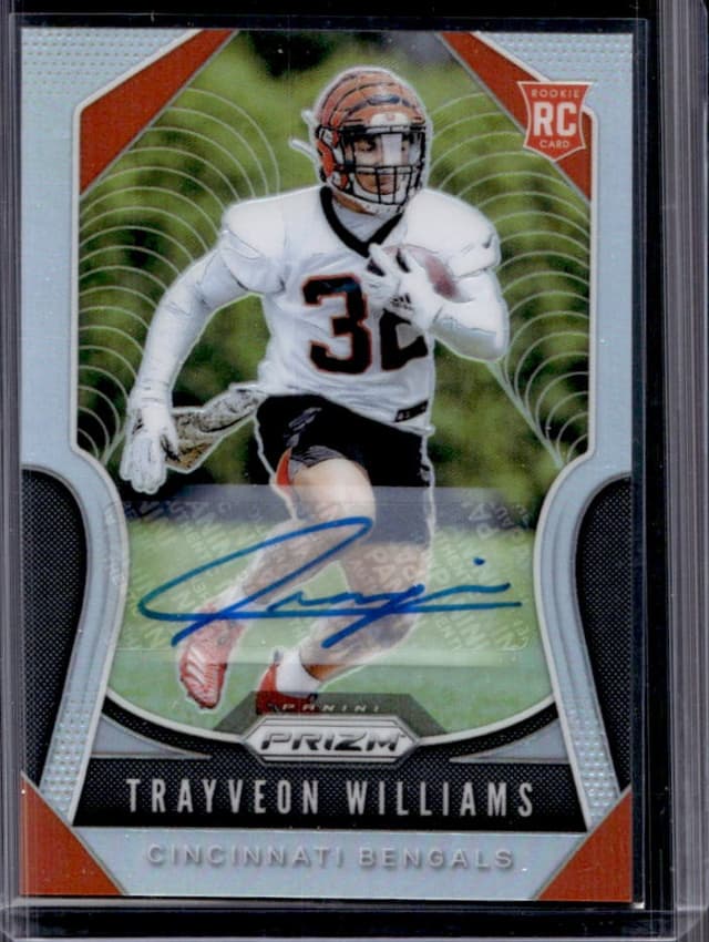 Trayveon Williams Panini Prizm #329 Autograph