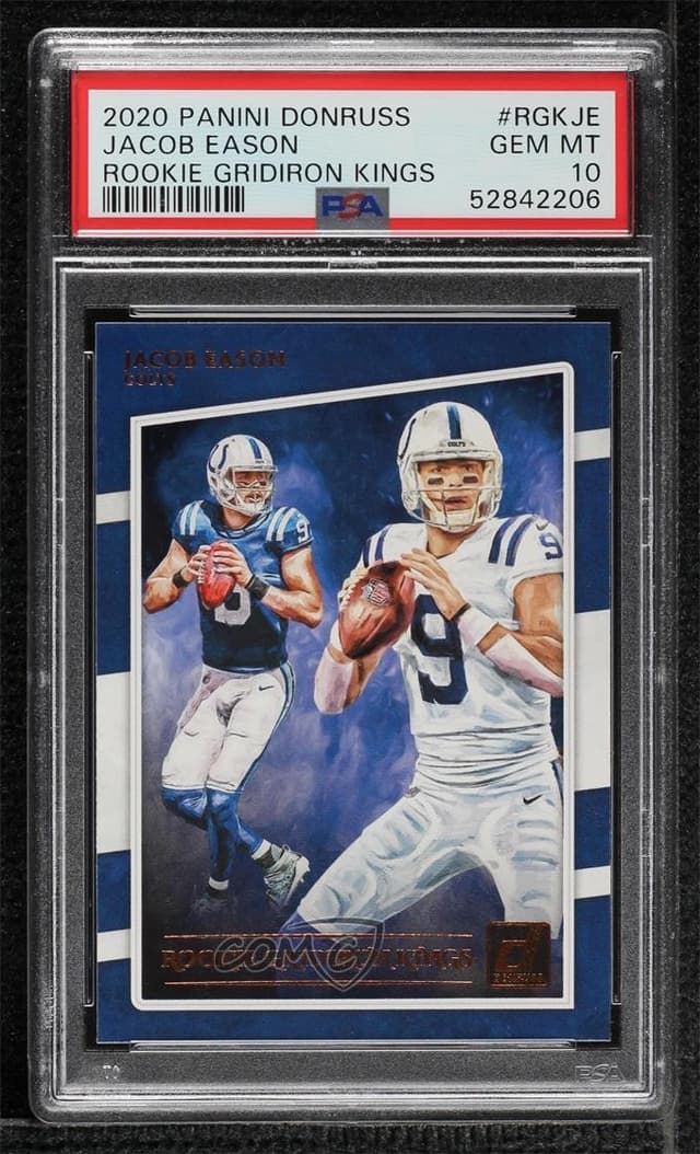 Jacob Eason Panini Donruss Gridiron Kings #RGKJE Rookie