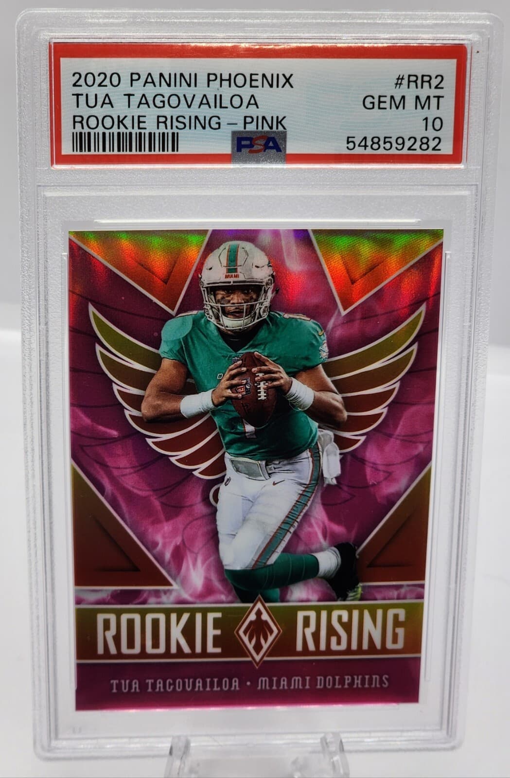 Tua Tagovailoa Panini Phoenix Rookie Rising #RR2 Pink