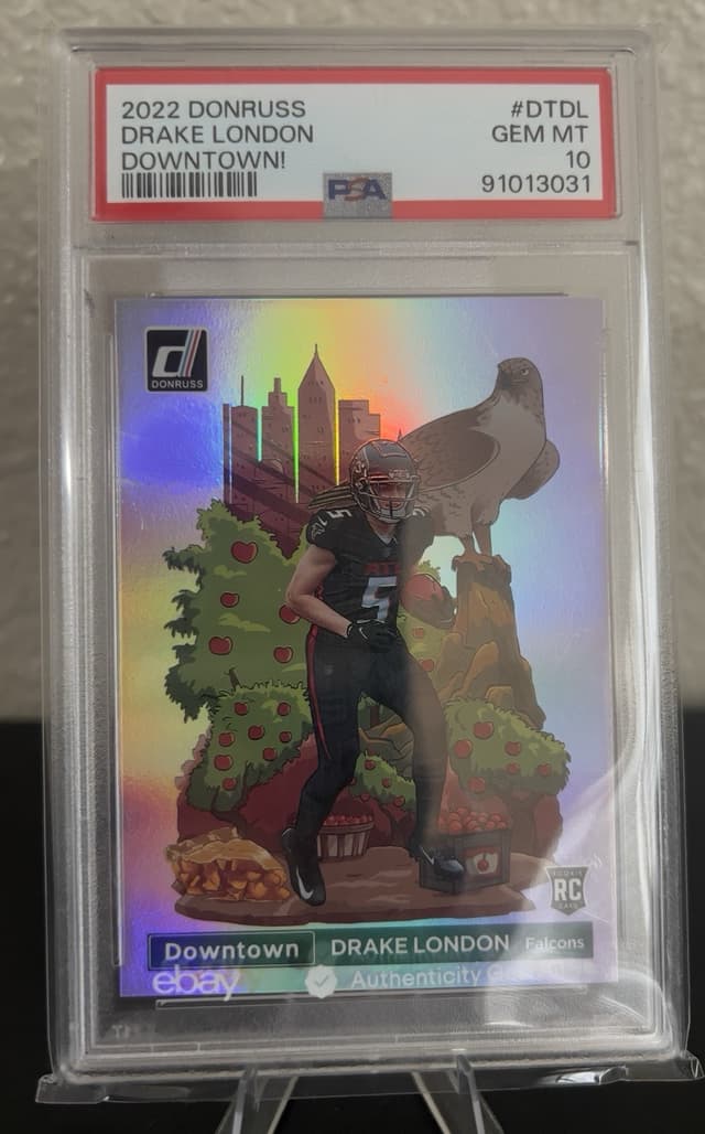 Drake London Panini Donruss Downtown #DTDL Base